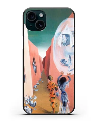 Чехол Цыганка и арлекин (Варо Ремедиос) силиконовый для iPhone 15 Plus