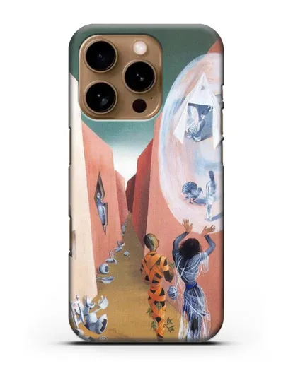 Чехол Цыганка и арлекин (Варо Ремедиос) силиконовый для iPhone 16 Pro