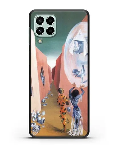 Чехол Цыганка и арлекин (Варо Ремедиос) силиконовый для Samsung Galaxy M53 [SM-M536]