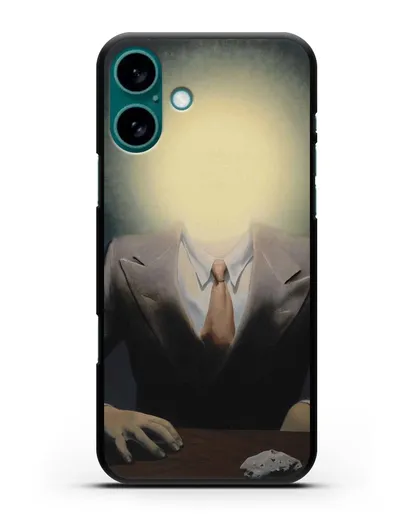 Чехол Принцип удовольствия (Магритт Рене) силиконовый для iPhone 16 Plus