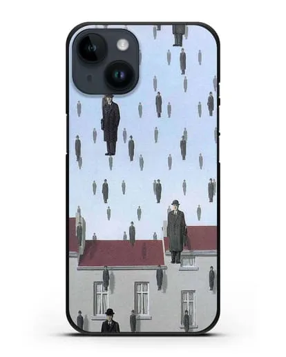 Чехол Голконда (Магритт Рене) силиконовый для iPhone 14