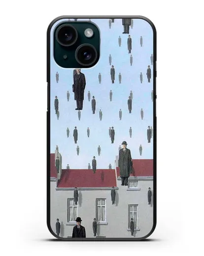 Чехол Голконда (Магритт Рене) силиконовый для iPhone 15