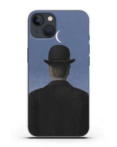 Чехол Учитель (Магритт Рене) силиконовый для iPhone 13