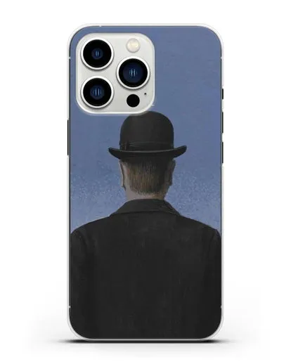 Чехол Учитель (Магритт Рене) силиконовый для iPhone 13 Pro