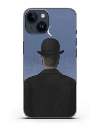Чехол Учитель (Магритт Рене) силиконовый для iPhone 14