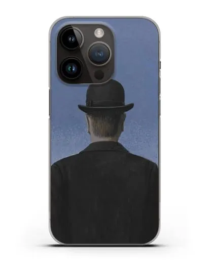 Чехол Учитель (Магритт Рене) силиконовый для iPhone 14 Pro