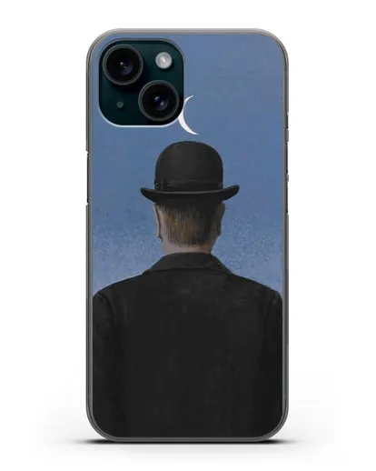 Чехол Учитель (Магритт Рене) силиконовый для iPhone 15
