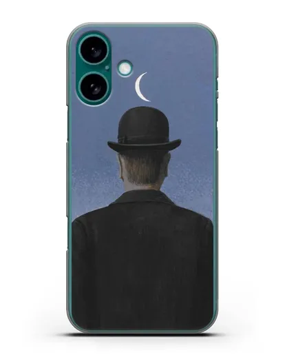 Чехол Учитель (Магритт Рене) силиконовый для iPhone 16 Plus