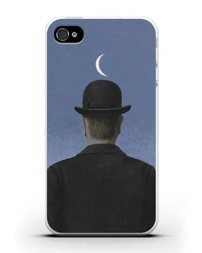 Чехол Учитель (Магритт Рене) силиконовый для iPhone 4/4s