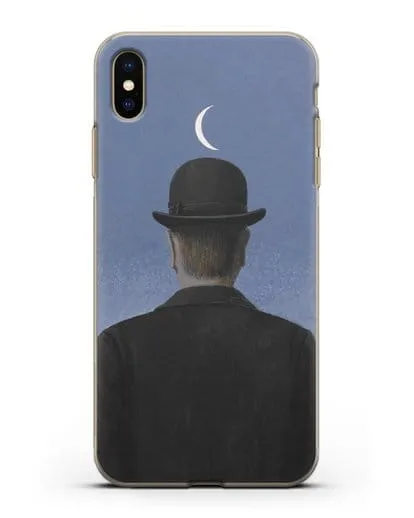 Чехол Учитель (Магритт Рене) силиконовый для iPhone XS Max