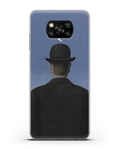 Чехол Учитель (Магритт Рене) силиконовый для Xiaomi Poco X3 Pro