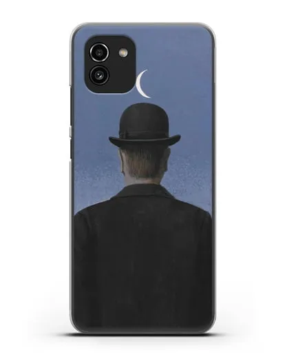 Чехол Учитель (Магритт Рене) силиконовый для Samsung Galaxy A03 [SM-A035]