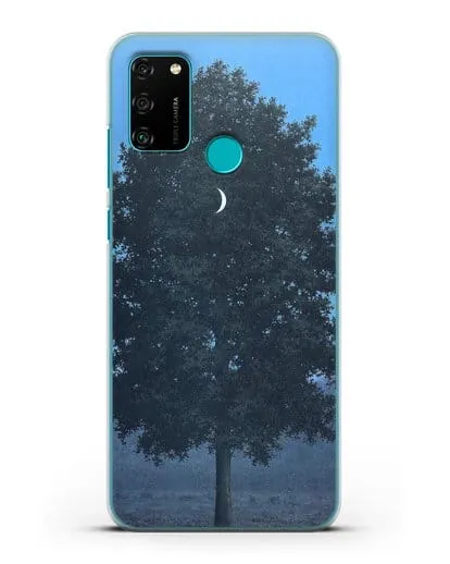 Чехол Шестнадцатое сентября (Магритт Рене) силиконовый для Honor 9A