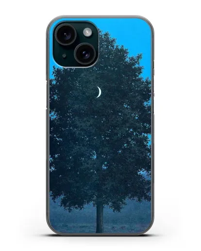 Чехол Шестнадцатое сентября (Магритт Рене) силиконовый для iPhone 15