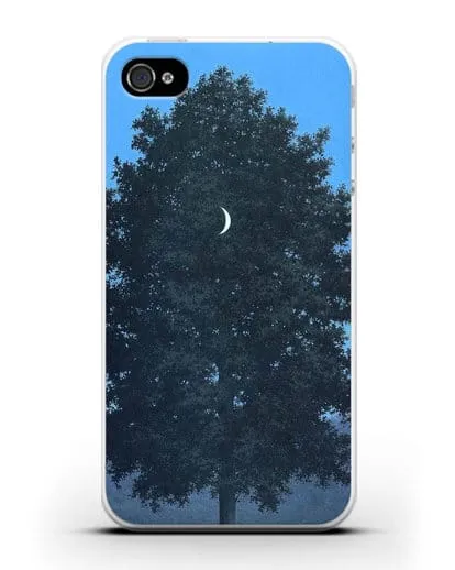 Чехол Шестнадцатое сентября (Магритт Рене) силиконовый для iPhone 4/4s