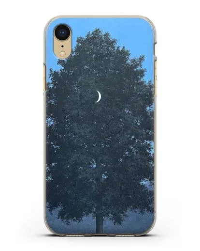 Чехол Шестнадцатое сентября (Магритт Рене) силиконовый для iPhone XR