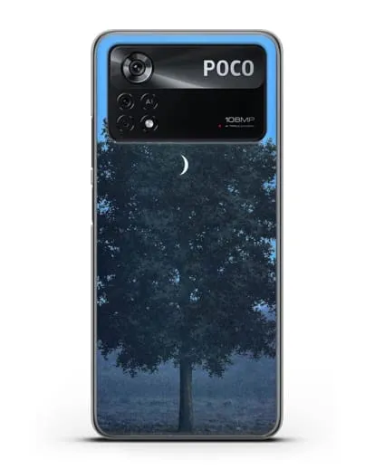 Чехол Шестнадцатое сентября (Магритт Рене) силиконовый для Xiaomi Poco X4 Pro