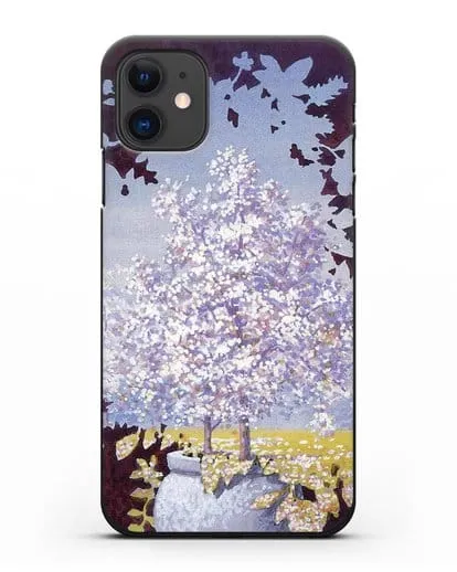 Чехол Вспышка (Магритт Рене) силиконовый для iPhone 11