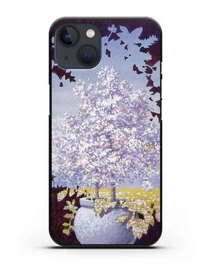 Чехол Вспышка (Магритт Рене) силиконовый для iPhone 13