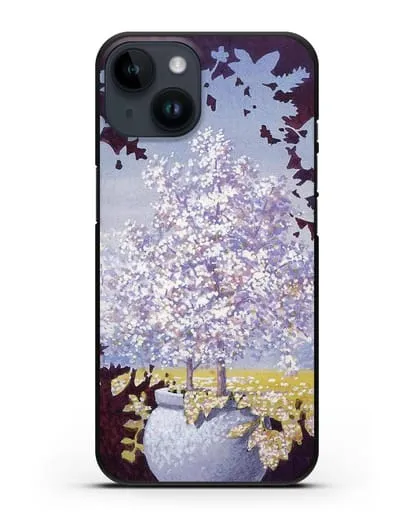 Чехол Вспышка (Магритт Рене) силиконовый для iPhone 14