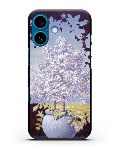 Чехол Вспышка (Магритт Рене) силиконовый для iPhone 16