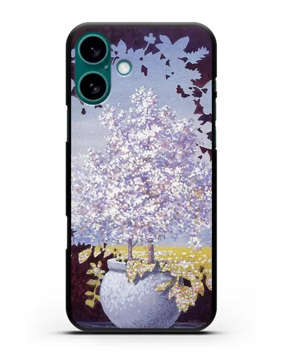 Чехол Вспышка (Магритт Рене) силиконовый для iPhone 16 Plus