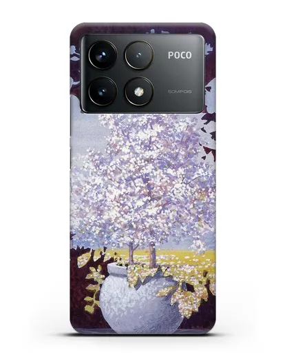 Чехол Вспышка (Магритт Рене) силиконовый для Xiaomi Poco F6 Pro