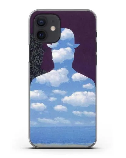 Чехол Высшее общество (Магритт Рене) силиконовый для iPhone 12
