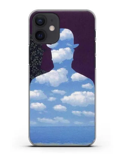 Чехол Высшее общество (Магритт Рене) силиконовый для iPhone 12 mini