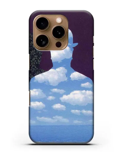 Чехол Высшее общество (Магритт Рене) силиконовый для iPhone 16 Pro