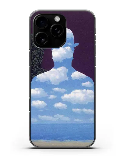 Чехол Высшее общество (Магритт Рене) силиконовый для iPhone 16 Pro Max