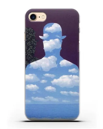 Чехол Высшее общество (Магритт Рене) силиконовый для iPhone 7