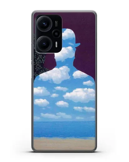 Чехол Высшее общество (Магритт Рене) силиконовый для Xiaomi Poco F5