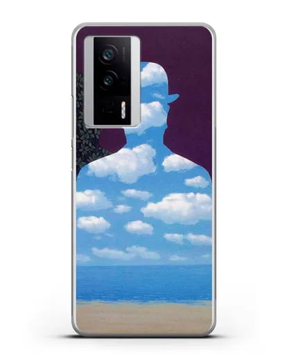 Чехол Высшее общество (Магритт Рене) силиконовый для Xiaomi Poco F5 Pro