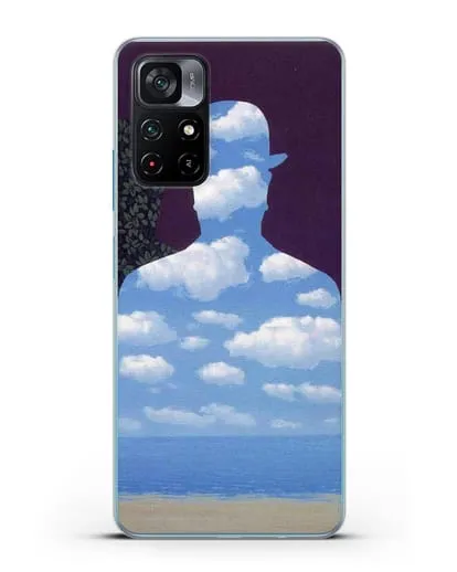Чехол Высшее общество (Магритт Рене) силиконовый для Xiaomi Poco M4 Pro 5G