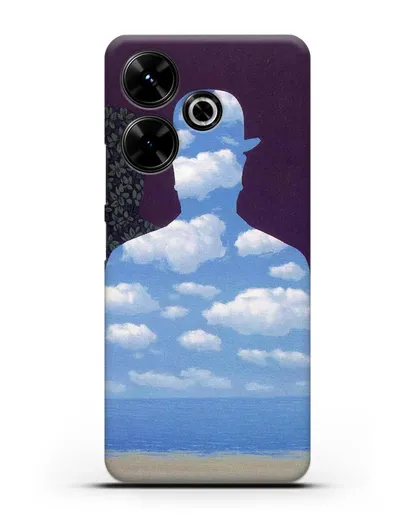 Чехол Высшее общество (Магритт Рене) силиконовый для Xiaomi Poco M6