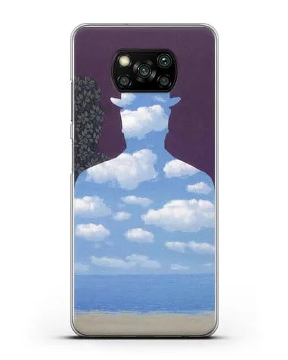 Чехол Высшее общество (Магритт Рене) силиконовый для Xiaomi Poco X3