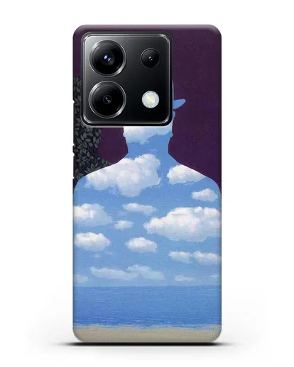 Чехол Высшее общество (Магритт Рене) силиконовый для Xiaomi Poco X6