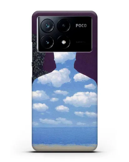 Чехол Высшее общество (Магритт Рене) силиконовый для Xiaomi Poco X6 Pro