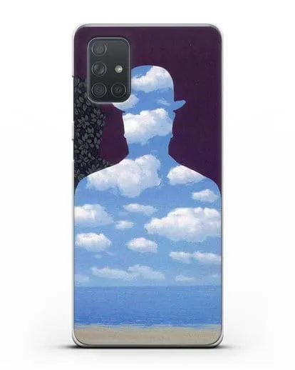 Чехол Высшее общество (Магритт Рене) силиконовый для Samsung Galaxy A71 [SM-A715F]