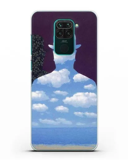 Чехол Высшее общество (Магритт Рене) силиконовый для Xiaomi Redmi Note 9