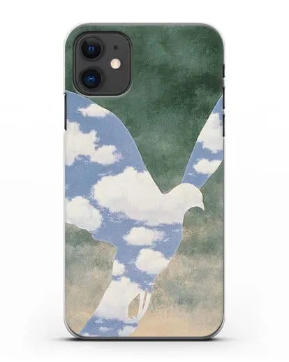 Чехол Большая семья (Магритт Рене) силиконовый для iPhone 11