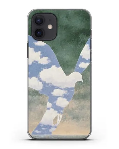 Чехол Большая семья (Магритт Рене) силиконовый для iPhone 12