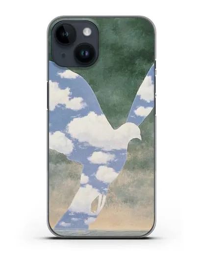 Чехол Большая семья (Магритт Рене) силиконовый для iPhone 14
