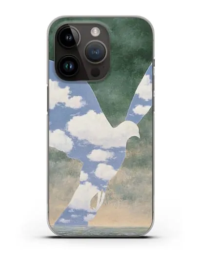 Чехол Большая семья (Магритт Рене) силиконовый для iPhone 14 Pro