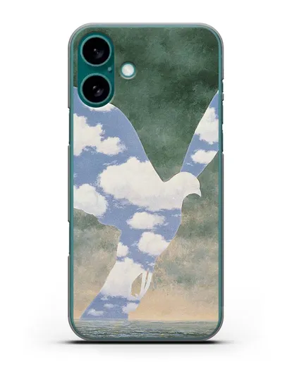 Чехол Большая семья (Магритт Рене) силиконовый для iPhone 16 Plus