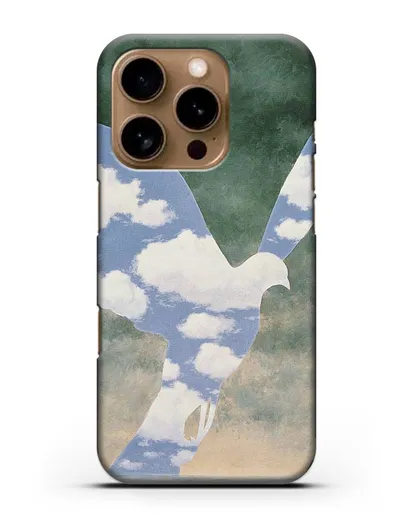 Чехол Большая семья (Магритт Рене) силиконовый для iPhone 16 Pro