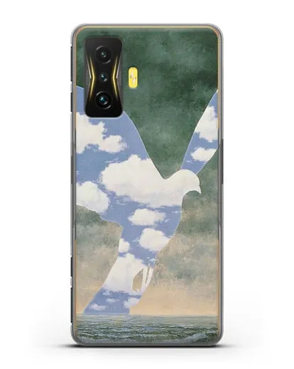 Чехол Большая семья (Магритт Рене) силиконовый для Xiaomi Poco F4 GT