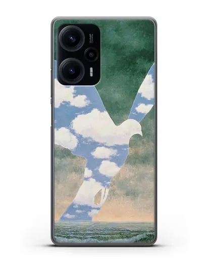 Чехол Большая семья (Магритт Рене) силиконовый для Xiaomi Poco F5