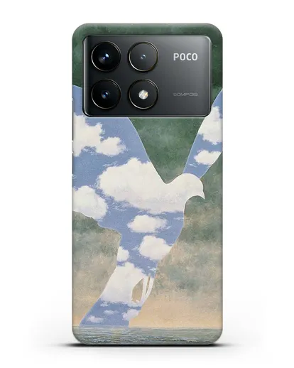 Чехол Большая семья (Магритт Рене) силиконовый для Xiaomi Poco F6 Pro